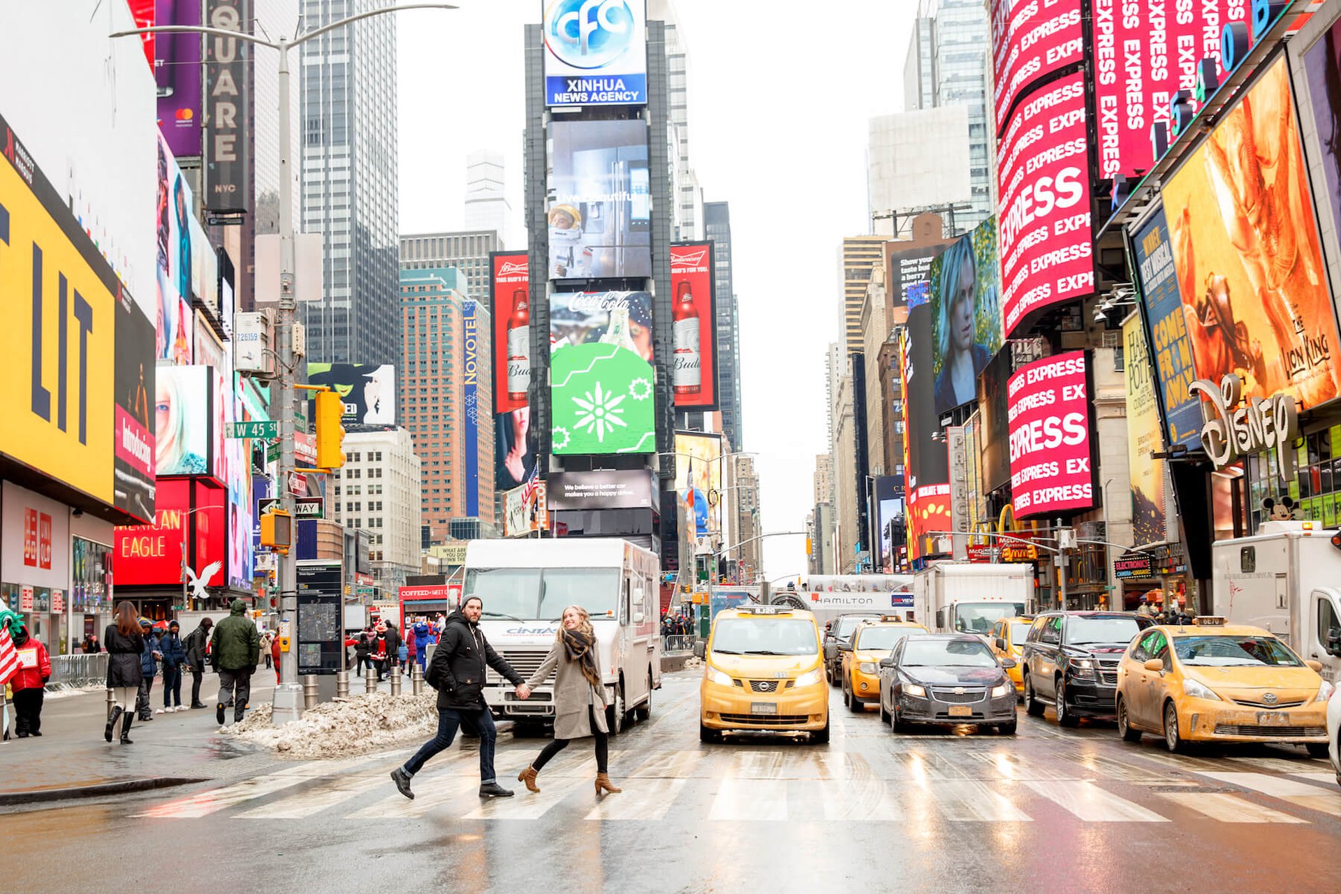 Times Square billboards